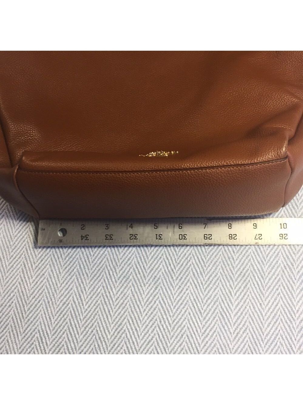 Coach Classic Shoulder BAG with Dust Bag, Brown Pebbled leather Adjustable strap - Picture 7 of 16
